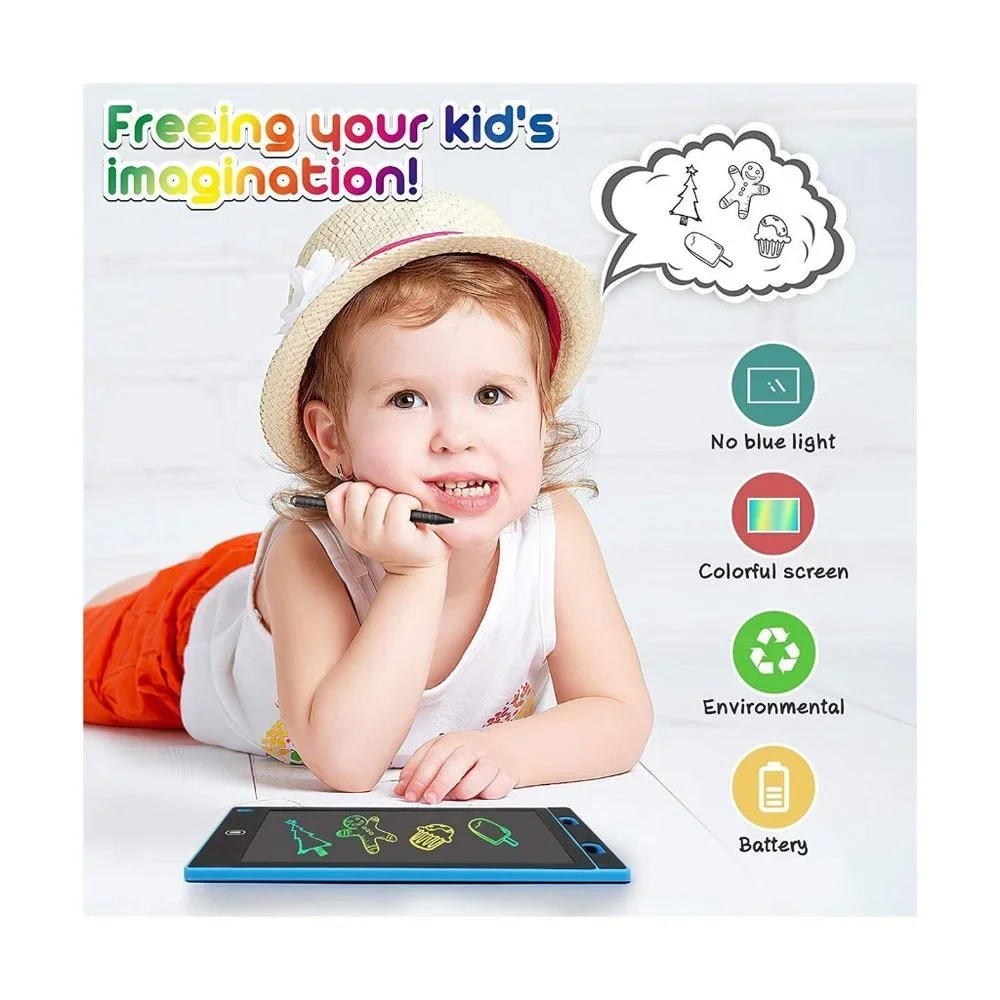 LCD Writing 11 inch Doodle Board Drawing Tablet Colorful LCD Writing Tablet